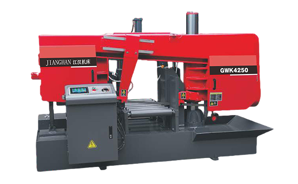 陆丰GWK4250卧式带锯床（型材专切）