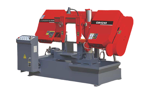 陆丰GW4240双柱卧式带锯床