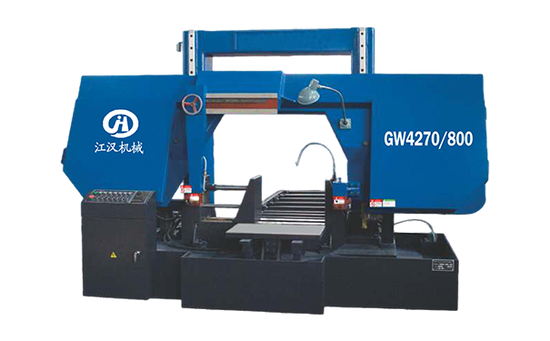 陆丰GW4270/800双柱龙门卧式带锯床