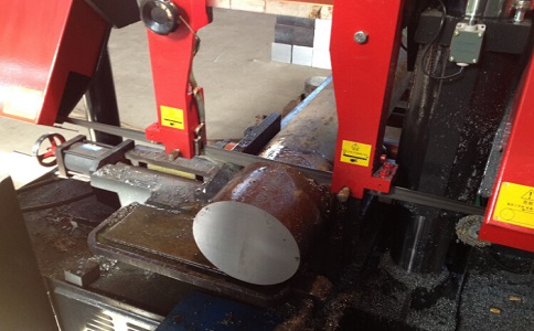 陆丰卧式带锯床加工时出现明显振荡如何排查？